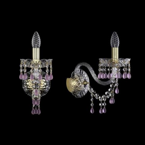 Bohemia Ivele Crystal Бра Bohemia 1410B/1/195/XL G V7010