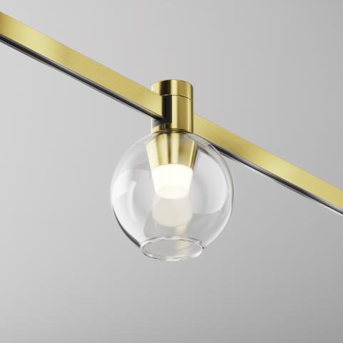 Трековый светильник Maytoni Technical Flarity 3000K Bubble TR148-1-3W3K-BS
