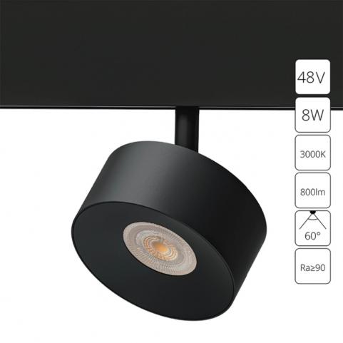 Магнитный трековый светильник Arte Lamp Linea 3000К A4781PL-1BK