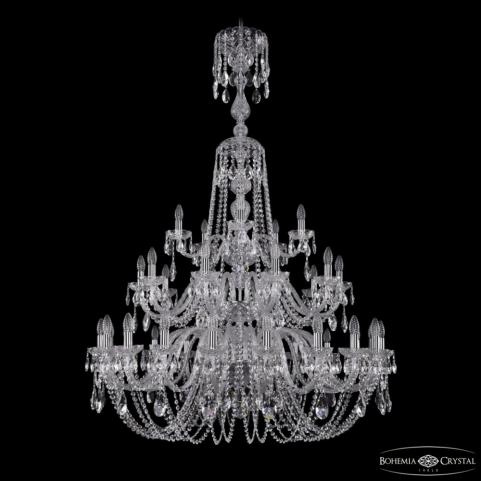 Люстра Bohemia Ivele Crystal 1402/20+10+5/400/XL-158/3d Ni