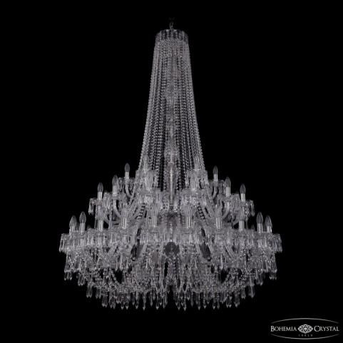 Люстра Bohemia Ivele Crystal 1403/24+12+6/460/h-177/2d Ni
