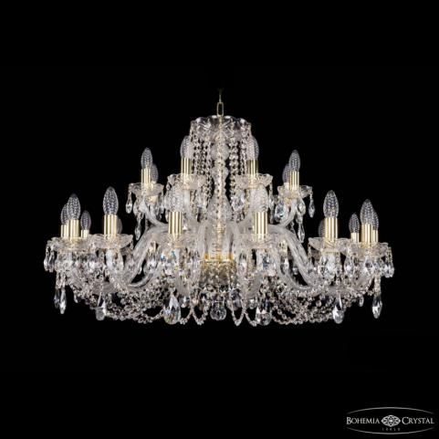 Люстра Bohemia Ivele Crystal 1402/16+8/360 G