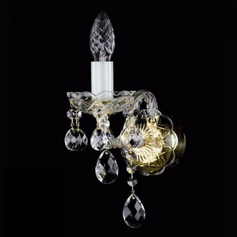 Бра Art Glass MIRKA I. FULL CUT WHITE