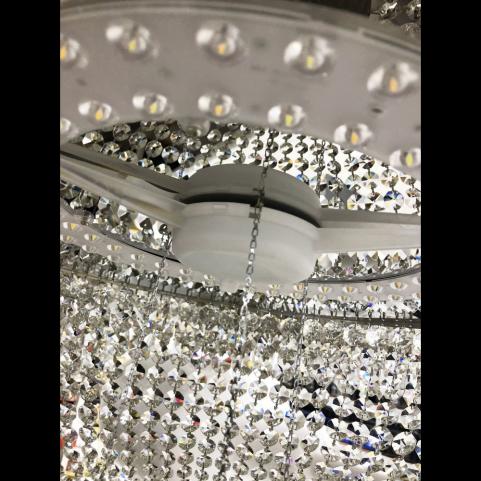 Люстра Bohemia Ivele Crystal 3000-6000 K 19321/35IV/LED-DIM Ni