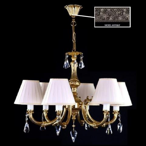 Люстра Art Glass DAISY VI. NICKEL  ANTIQUE CE