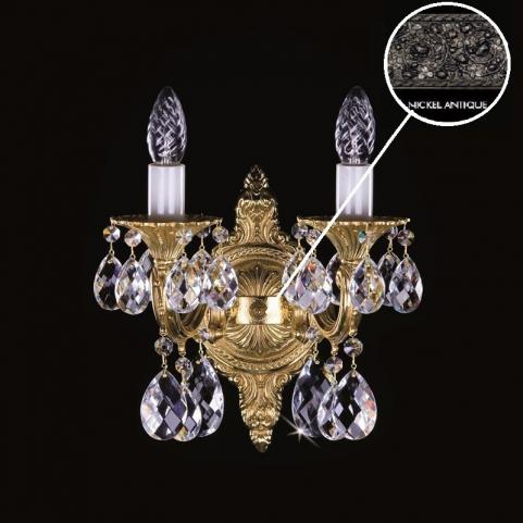 Бра Art Glass SARKA II. NICKEL ANTIQUE CE