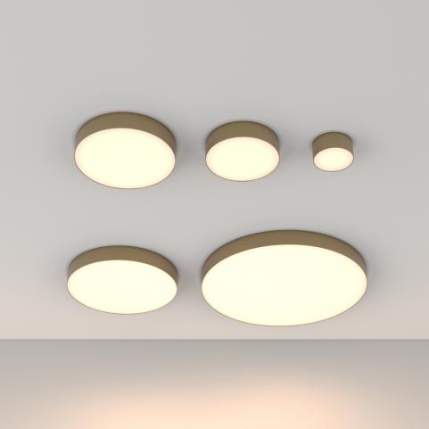 Потолочный светильник Maytoni Technical Ceiling 3000K Zon C032CL-24W3K-RD-MG