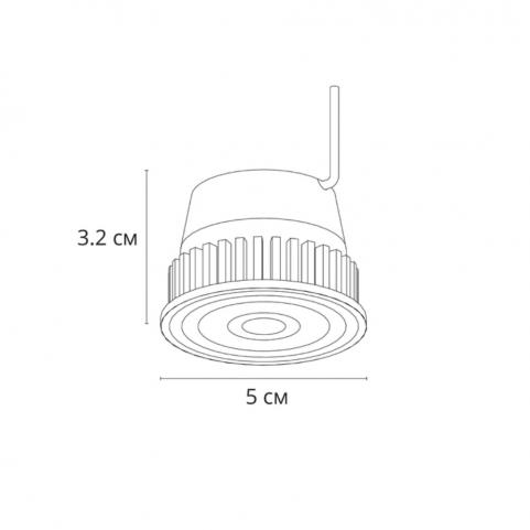 Светодиодный модуль Arte Lamp Ore 4000К A22070-4K
