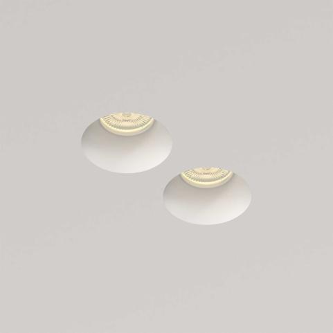 Точечный светильник Stellanova Quasar Duo гипсовый SN 036