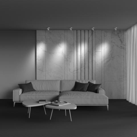 Потолочный светильник Maytoni Technical Ceiling 4000K Magic C022CL-7W4K-W-1