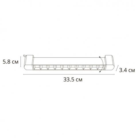 Трековый светильник Arte Lamp Flash   A4575PL-1BK