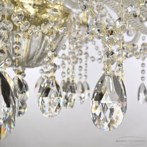Люстра Bohemia Ivele Crystal 5413/12+6/300 G Clear/M-1H
