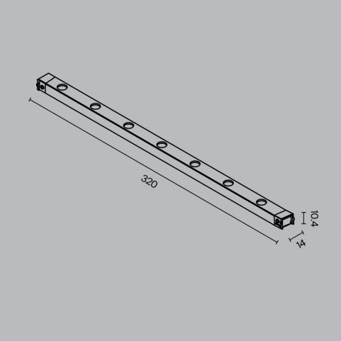 Трековый светильник Maytoni Technical Basity  Points TR174-1-12WTW-M-B