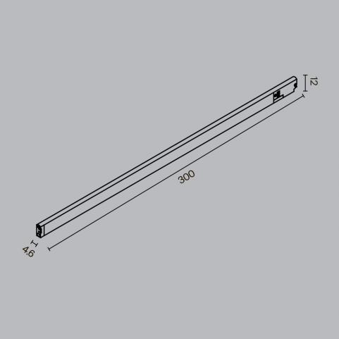 Трековый светильник Maytoni Technical Levity 2700К Basis TR190-1-5W2.7K-B