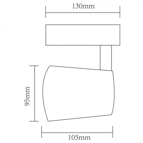 Трековый светильник Arte Lamp Atillo   A2324PL-1WH