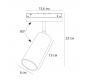 Магнитный трековый светильник Arte Lamp Linea Smart 2700-6000К A4691PL-1WH