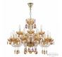 Люстра Bohemia Ivele Crystal 5417/10+5/240 G Shampan/M-1H K777