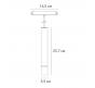 Магнитный трековый светильник Arte Lamp Rapid 3000К A1159PL-1BK