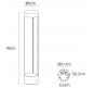 Уличный светильник Arte Lamp New York A1645PA-1BK