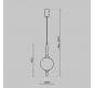 Подвесной светильник Maytoni The Sixth Sense Z020PL-L6BS3K