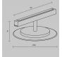 Трековый светильник Maytoni Technical Exility 3000K  Relax TR107-2-5W3K-BS
