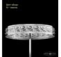 Люстра Bohemia Ivele Crystal 3000-6000 K 19321/35IV/LED-DIM Ni